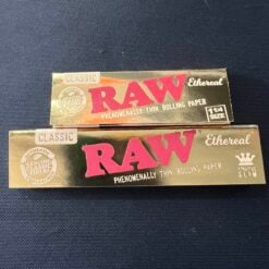 RAW Ethereal Papers, two rolling paper packs shown together