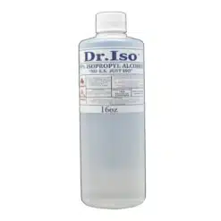 Dr. Iso 99% isopropyl alcohol bottle, 16oz