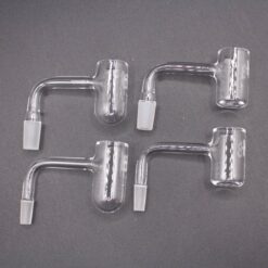 Joel Halen Long Neck Banger, quartz bangers shown in four sizes together