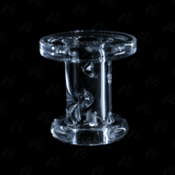 Kadabra Clear Pivot Mouthpiece, clear glass mouthpiece alone