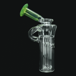 Kadabra Plantphibian recycler for the Dr. Dabber Switch Go, green glass close-up