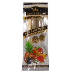 King Palms 2 Mini, Fruit Passion flavor real leaf rolls 2-pack