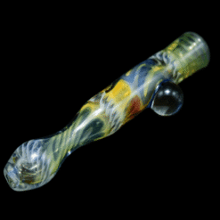 Matty White Carnival Milli One Hitter - The Light of a Billion Suns, green and blue one-hitter