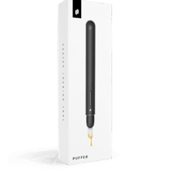 Puffco Hot Knife heated loading tool retail box in Onyx black