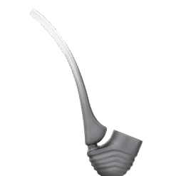 Puffco Proxy Wizard pipe attachment in Onyx smoke gray, empty