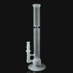 SOL 45mm Lace Sphere Sacred G bong, full straight tube standing