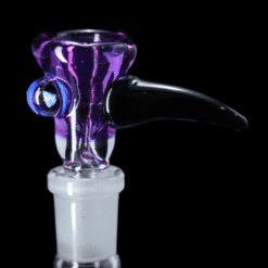 Sandberg 14mm Color Slide #7 in purple with a blue accent, front view