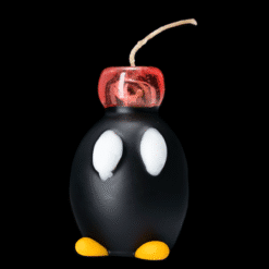 Sandberg Large Mario Bomb pipe #5 with red cap, front view showing the eyes