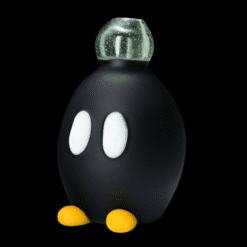 Sandberg Mario Bomb Pipe #6 with green cap, front view showing the eyes