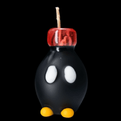 Sandberg Small Mario Bomb pipe #1 with red cap, front view showing the eyes