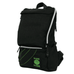 Dime Bags x Vincent Gordon The Tab backpack in black, front view