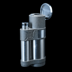 Vector Alpha Torch lighter in gray crackle matte