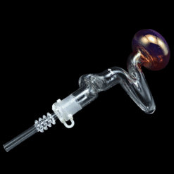 Zong Nectar Collector with joint in Gold Fume glass