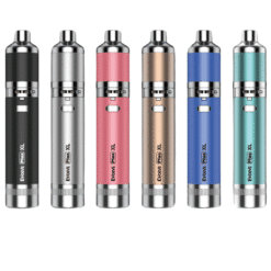 Yocan Evolve Plus XL dab pens shown in six colors