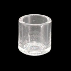 Evan Shore quartz insert cup, clear