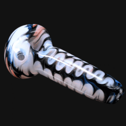 Westie Wrap and Rake Galaxy Spoon, multicolor pattern with pink accent