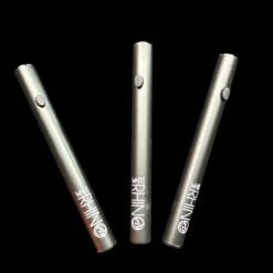 White Rhino Slim 280mAh 510 Battery, three silver batteries shown