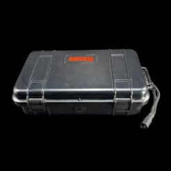 Dime Bags Underboss magnetic hard case in black, angled view