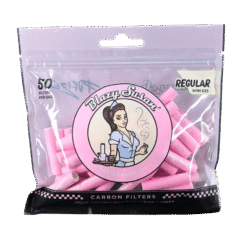 Blazy Susan x Purize 9mm carbon filter tips bag, 50 count