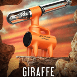 Lookah Giraffe variable voltage device stand in orange