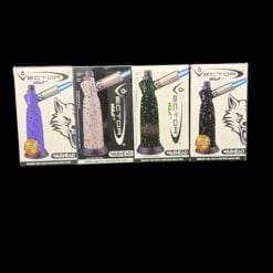 Vector Wulf Warhead torch retail packaging boxes in multiple color options