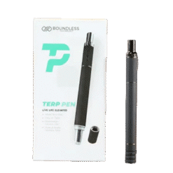Boundless Terp Pen device in black, with retail box