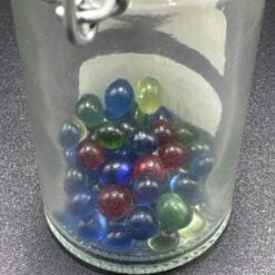 710Studio terp pearls in assorted colors, shown in a glass jar