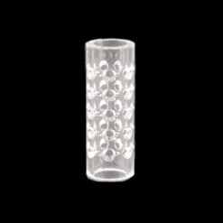 Evan Shore Hollow Bead quartz insert in Disco style with bubble texture