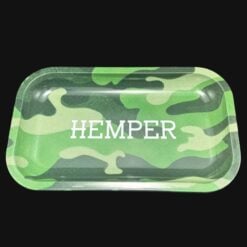 Hemper medium rolling tray in green camo