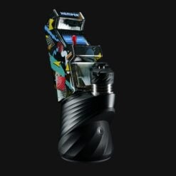 Hemper Puffco Peak Top attachment styled like a retro arcade cabinet