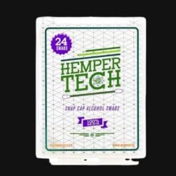 Hemper Tech ISO alcohol swabs box, 24 count