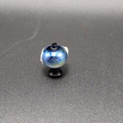 LukeTheDrifter I/O bubble carb cap in blue and black glass