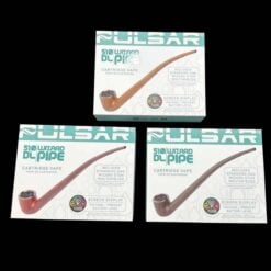 Pulsar 510 DL Wizard Pipe vape battery, three retail boxes shown