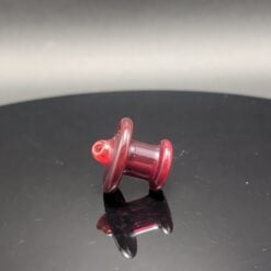 Mike O'Connor Directional carb cap in red glass