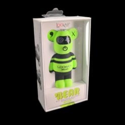 Lookah Bear 510 battery in green, retail packaging