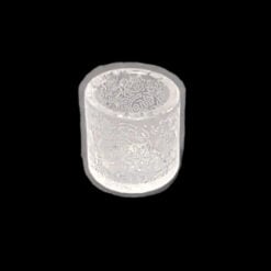 Evan Shore Trippy Insert quartz cup in the Trichocerus etched pattern