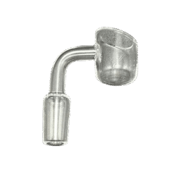 Quartz Nail Basic 2mm Thick banger, standard view
