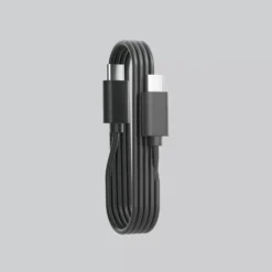 Dr. Dabber USB-C charging cable, 1 meter, coiled