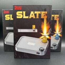 Yocan Red Slate torch on retail packaging box