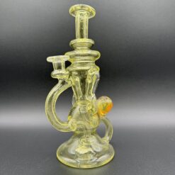 Wiscokid Klein Recycler dab rig in Serum, front view