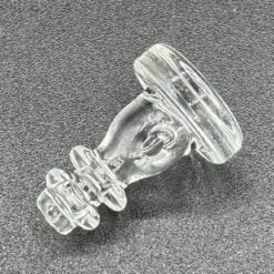 ZHS clear Peak Joystick cap accessory for the Puffco Peak Pro